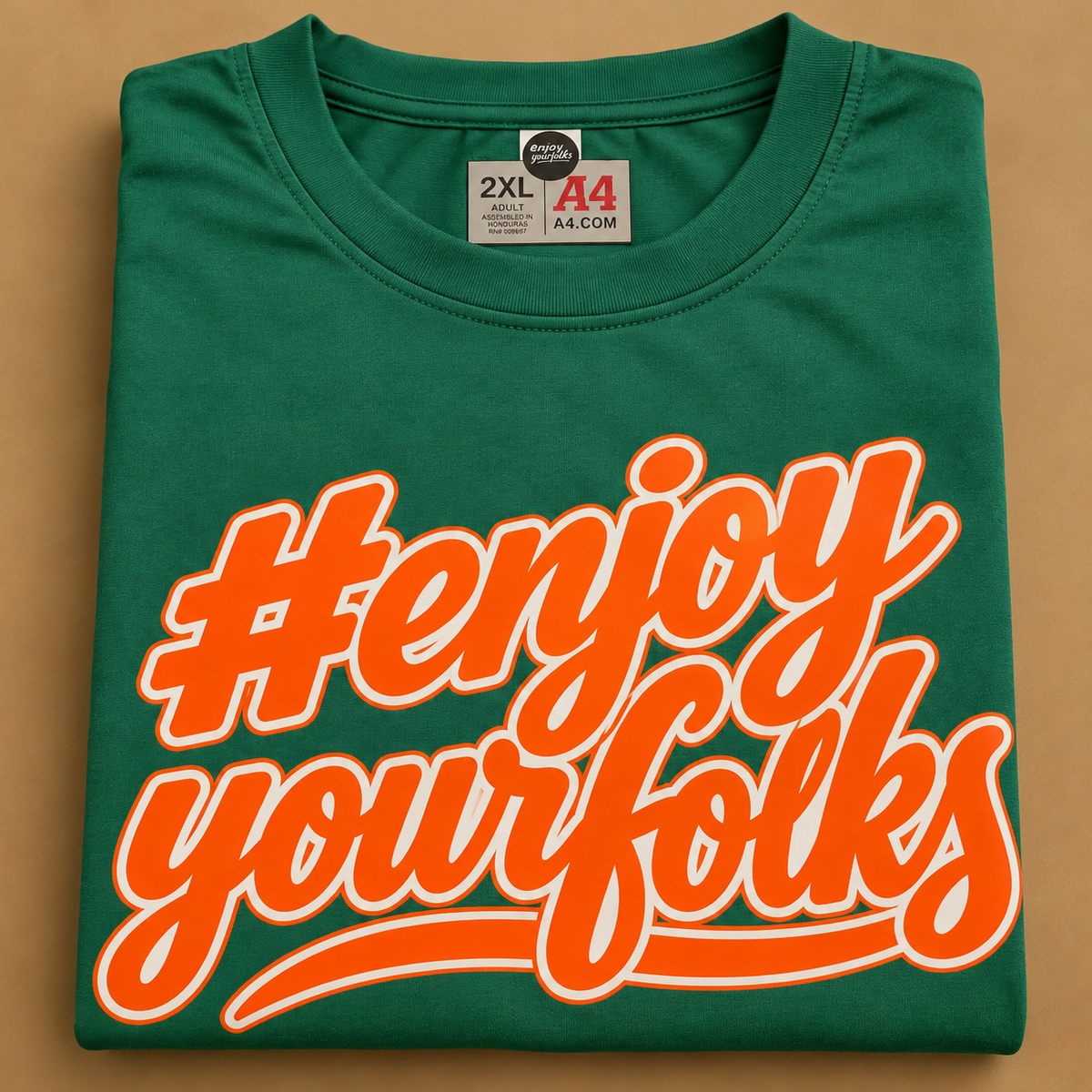 Green & Orange