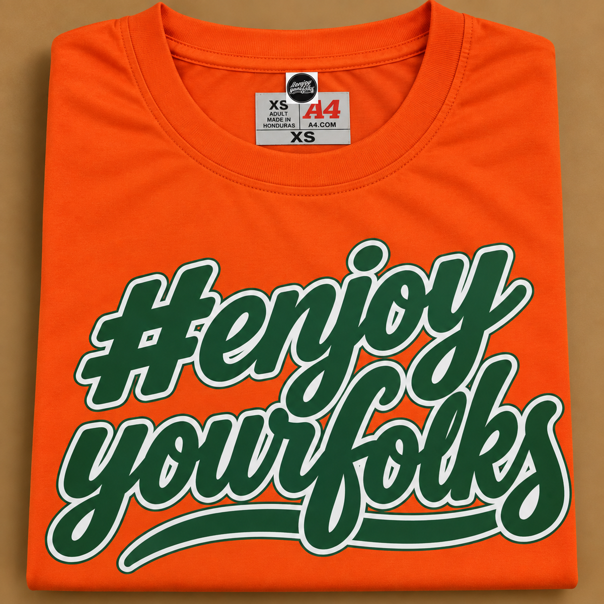 Orange & Green